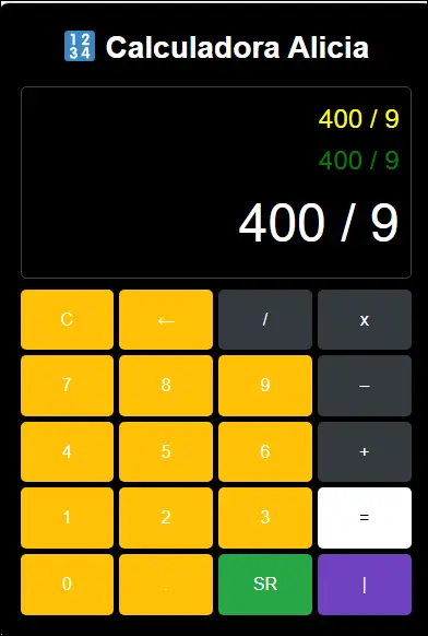 Calculadora Alice